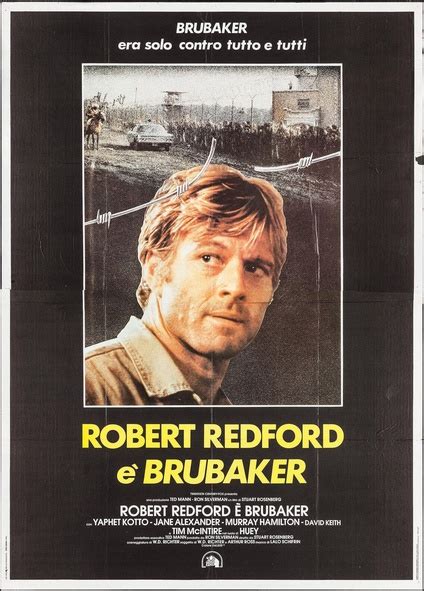 Brubaker | Italian 4-Folio | Movie Posters | Limited Runs