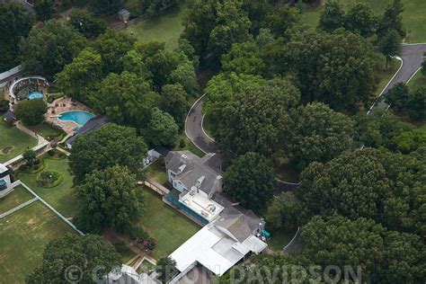 Aerial Stock | Aerial, Graceland, Memphis, Tennessee