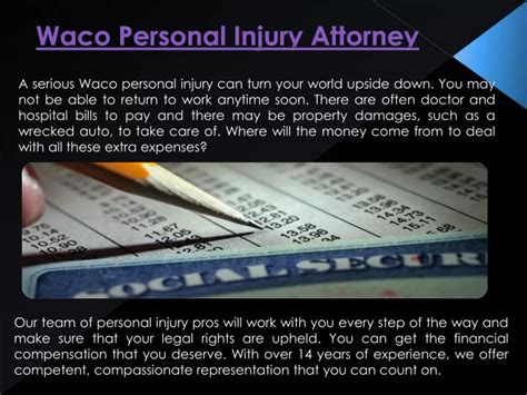 PPT - Personal Injury Lawyer Waco PowerPoint Presentation, free ...