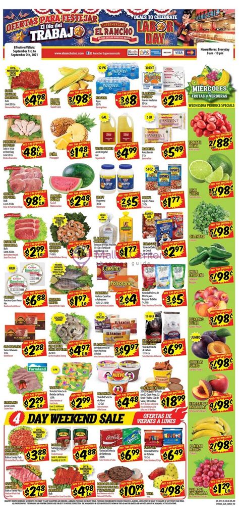 El Rancho Supermercado Weekly Ad - sales & flyers specials - MallsCenters