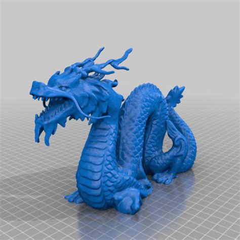 Download free STL file chinese dragon • 3D printing model ・ Cults