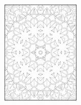 Volwassen Kleurplaat Mandala  Premium Vector sketch template