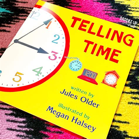 7 Books for Teaching Kids How to Tell Time - Saddle Up for 2nd Grade