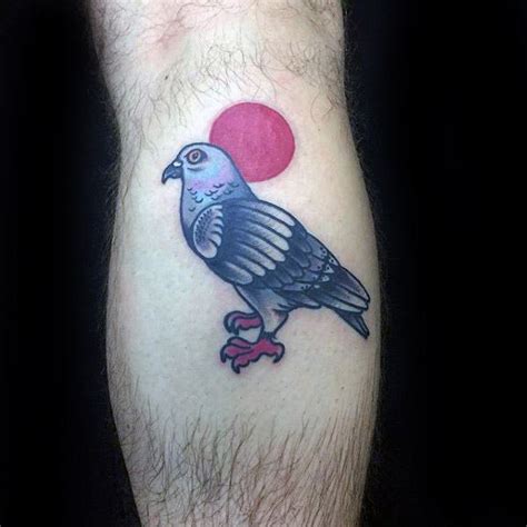 50 Pigeon Tattoo Designs For Men - Bird Ink Ideas