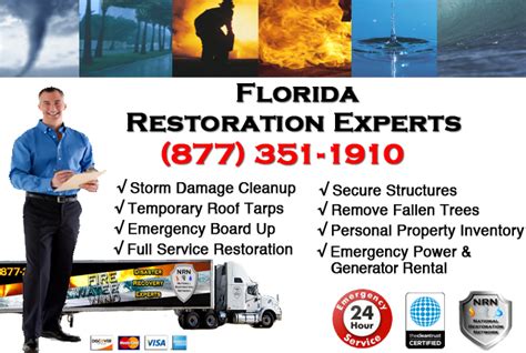 Florida Storm Damage Cleanup and Restoration