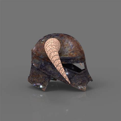 Skyrim Iron Helmet | CGTrader