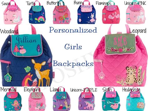 Personalized Kids backpack Toddler Backpack Monogrammed | Etsy