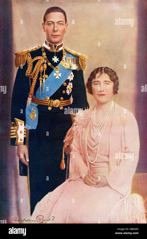 George VI and his wife Queen Elizabeth. George VI, 1895 – 1952. King of ...