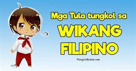 Tula Tungkol sa Wikang Filipino (10 Tula) - Pinoy Collection