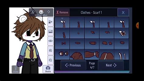 How to make Michael afton in gacha club - YouTube