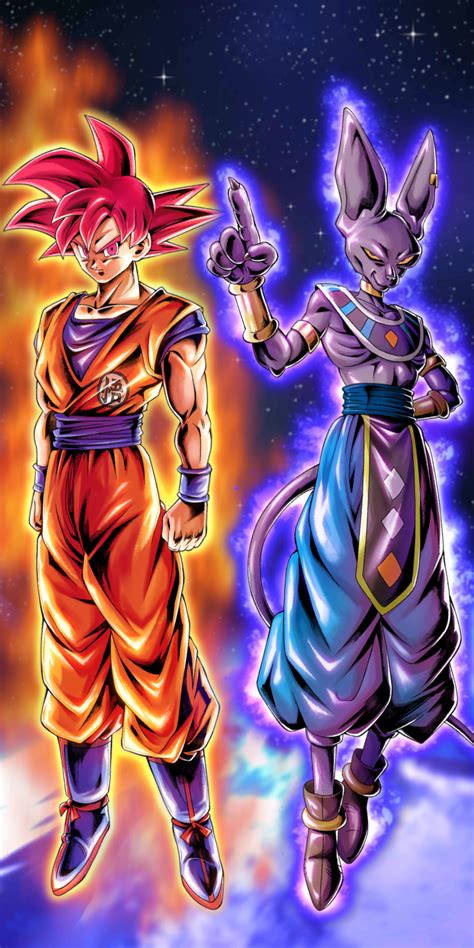 SSG Goku & Beerus Wallpaper : r/DragonballLegends