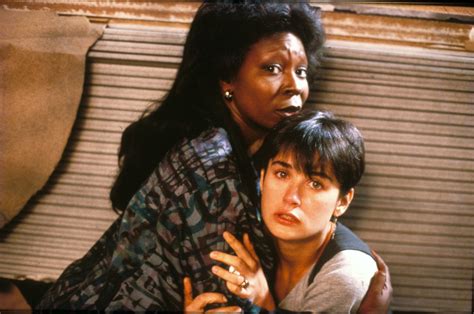 "Ghost" movie still, 1990. L to R: Whoopi Goldberg, Demi Moore ...