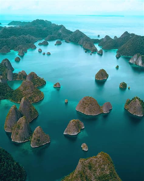 Wayag Island in Raja Ampat