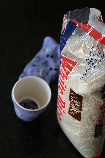 DIY Easy Heated Rice Sock for Labor | Rice sock, Socks, Easy diy