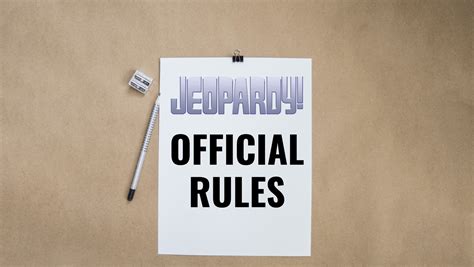 Here’s All 8 Official Rules for Answering in Jeopardy! - Trivia Bliss