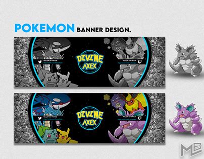 Pokemon Banner Projects | Photos, videos, logos, illustrations and branding on Behance