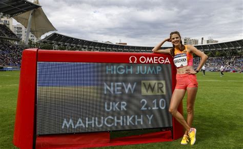 Ukrainian Yaroslava Mahuchikh sets new high jump world record for perfect Olympic boost ...