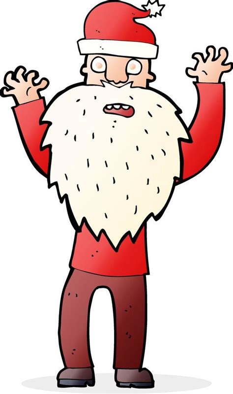 cartoon santa claus 12337582 Vector Art at Vecteezy