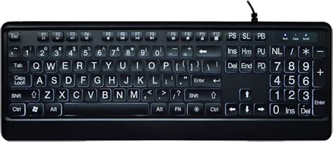 Zhhlinyuan Großdruck Englisch Tastatur Drucken Sie: Amazon.de: Elektronik