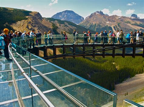 Glacier Skywalk. Jasper National Park. Alberta, Canada.