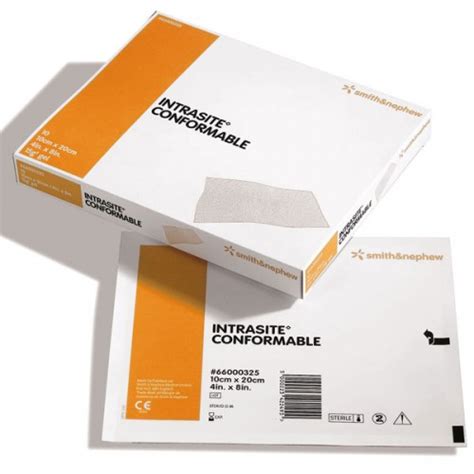 Intrasite Conformable Wound Dressing 10Cm X 20Cm Pack/10 | AIMS MEDICAL