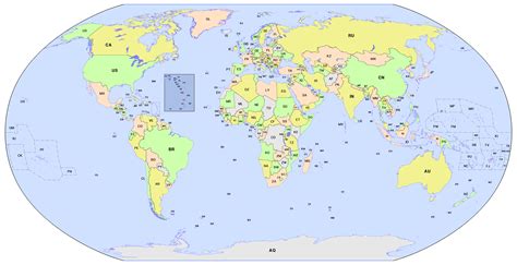 Map Of The World Countries - Share Map