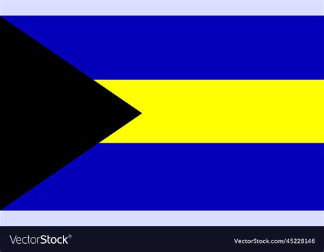 Bahamas flag design Royalty Free Vector Image - VectorStock