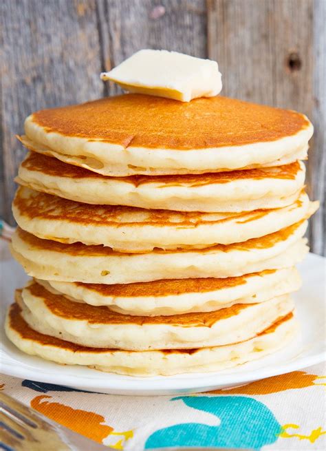 Homemade Pancakes with Butter on Top | Homemade pancake recipe, Homemade pancake recipe no eggs ...