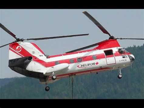 Boeing Vertol 107 II Approach and Landing - YouTube