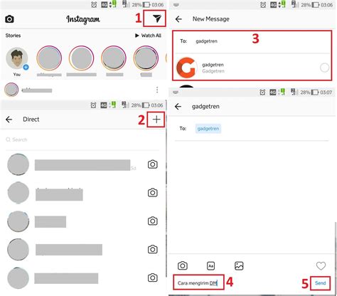 Cara Kirim Pesan Personal DM Instagram Berikut Ini | Gadgetren