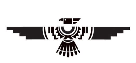 Thunderbird Tattoo: Logo, Thunderbird | Native tattoos, Thunderbird ...