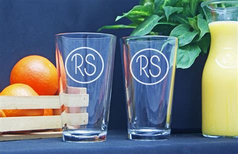 Personalized Beer Glasses Custom Beer Glass Monogram Beer - Etsy