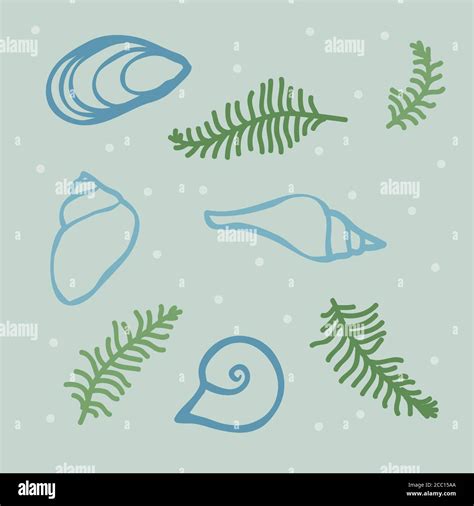 Sea life - vector illustration Stock Vector Image & Art - Alamy