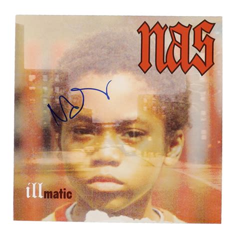 Nas Signed "ILLmatic" Vinyl Album Cover (JSA) | Pristine Auction