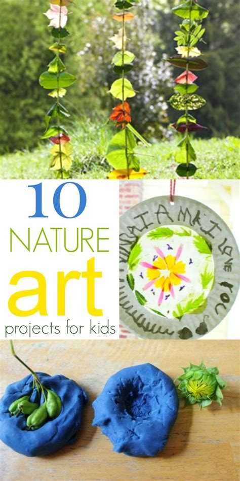 22 nature art ideas for kids – Artofit