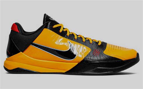 Nike Kobe 5 Protro released in ever-iconic “Bruce Lee” colorway - Daily Luxury