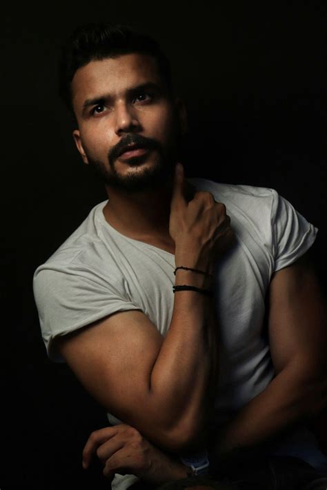 Kapil Sansanwal (male model) | Photography poses for men, Indoor ...