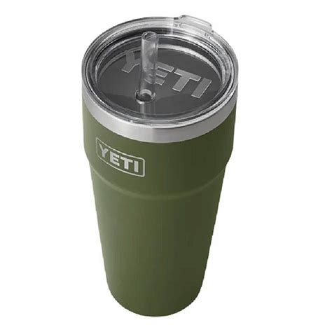 YETI Rambler 26oz Cup with Straw Lid - Highlands Olive | Sportsman's ...