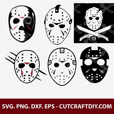 Jason Voorhees Mask Svg