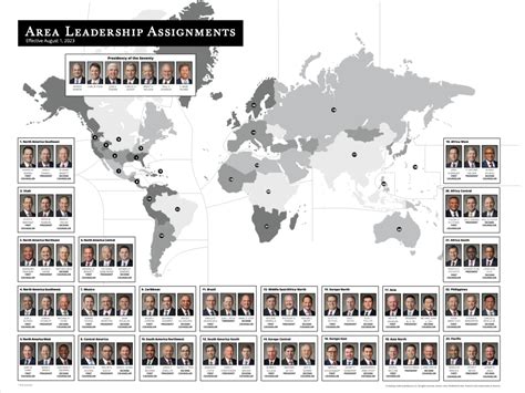 First Presidency Announces 2023 Area Leadership Assignments