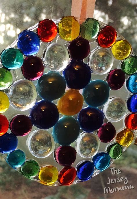 Easy Handmade DIY Suncatchers | Diy suncatchers, Glass bead crafts, Suncatcher diy