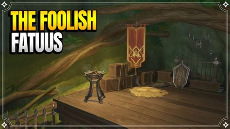 The Foolish Fatuus | World Quests & Puzzles|【Genshin Impact】 - YouTube