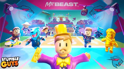 Stumble Guys X MrBeast Collaboration Introduces New In-Game Levels, Characters, & More - Try ...