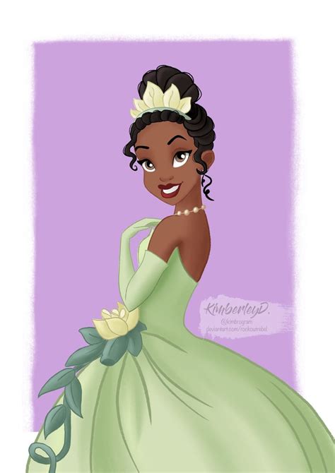 Princess Tiana The Princess and the Frog Green Dress Disney Princess | Disney princess dresses ...