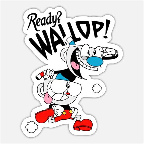 Cuphead Stickers | Unique Designs | Spreadshirt