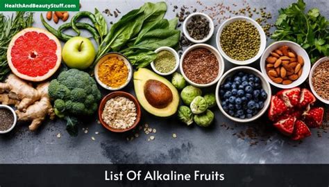 List Of Alkaline Fruits