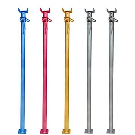 Metal Heavy Duty Adjustable Shoring Posts Construction Adjustable Steel Beam Support Scaffold ...