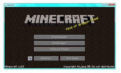 [1.2.5] Classic Minecraft Main Menu Background - Minecraft Mods - Mapping and Modding: Java ...