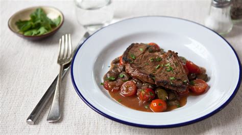 Lamb steak with minty broad beans recipe - BBC Food