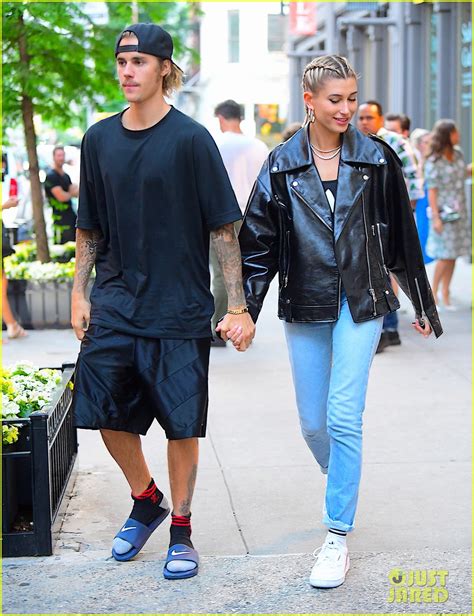 Justin Bieber & Hailey Baldwin Hold Hands After a Dinner Date!: Photo ...